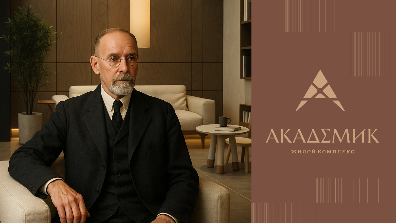 Жилой комплекс "АКАДЕМИК". Запуск премиального бренда через историческую идентичность территории.